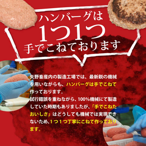 【矢野畜産】熊本県産 褐毛和種 あか牛 手ごね生ハンバーグ 150g×10個 計1.5kg 産地直送 手づくり 国産原料 和牛 あかげわしゅ にくやの プレミアム オリジナル メディア紹介 添加物不使