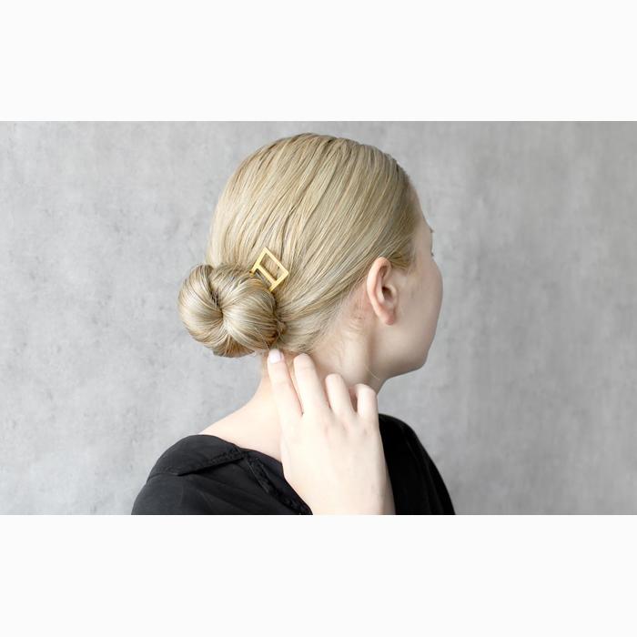 【ふるさと納税】まるでジュエリー☆かんざし　Basic Square | アクセサリー・ヘアアクセサリー