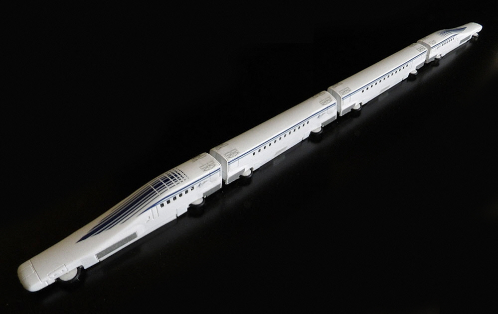 【JR東海監修済】Nゲージリニア　超電導リニアL０系 リニア 中央新幹線 Nゲージ ミニチュア 高速 磁気 浮上 鉄道 コントローラ 周回 H060-024