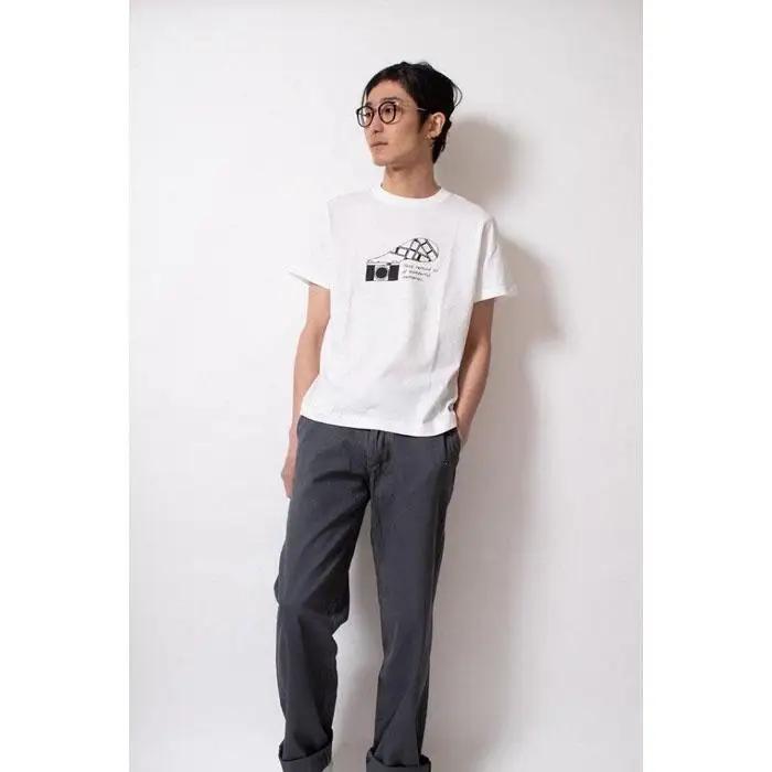 【3サイズ】【KEY MEMORY】Camera T-shirts WHITE