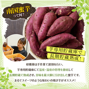 訳あり！数量限定！熟成芋「南国蜜芋」(M〜Lサイズ・10kg) 訳あり 国産 お芋 野菜 デザート 焼芋 焼き芋 焼きいも イモ 紅はるか 大学芋 訳アリ 詰め合わせ【うとさんち】akn067-07