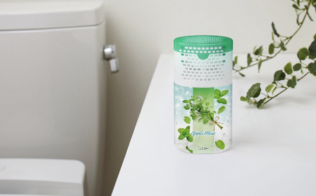 空気をかえようエステー　トイレの消臭力　アップルミント6個セット | トイレの消臭力 消臭芳香剤 エステー製品 トイレ用消臭剤 ナノパウダー 強力消臭 アップルミント 長持ち香り 尿臭対策 芳香調整可