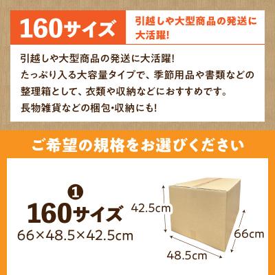 ふるさと納税 小牧市 梱包用段ボール　160サイズ　5枚(93×46×22cm)[206A04-03] |  | 01