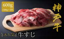 【ふるさと納税】神戸牛 牛すじ 【300g×2 計600g 】冷凍 牛肉 すじ産地直送 牛スジ肉 国産 小分け 2パック 煮込み カレー 焼肉 和牛 和牛 お肉 肉 黒毛和牛 国産牛 神戸ビーフ KOBE BEEF 兵庫県 但馬 神戸 香美町 美方 小代 平山牛舗 送料無料