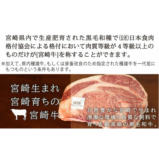 【宮崎牛】 リブロース ステーキ カット 200g×3枚 計600g [SHINGAKI 宮崎県 美郷町 31ag0065] 牛肉 焼肉 鉄板焼き 黒毛 和牛 国産 宮崎 A4 A5等級 牛 宮崎県産