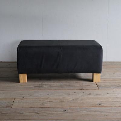 ふるさと納税 富田林市 90 Bench(90ベンチ)オイルレザー 墨ブラック NAベース脚【SWOF】 |  | 03