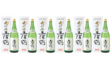 日本酒 土佐鶴 純米大吟醸 1.8L×6本 セット TS0044