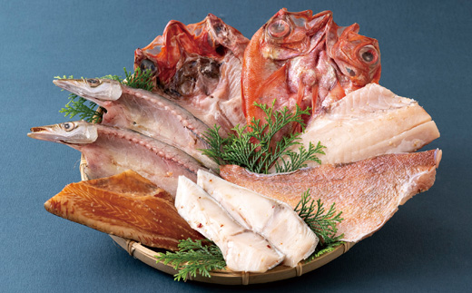 《定期便》高級白身魚干物｢百花繚乱｣丸富水産【12回お届け】