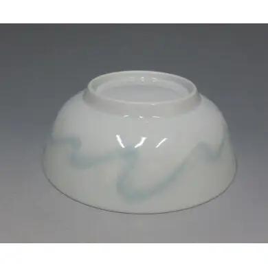 日展会友 照井一玄作 青白磁 平丼 水の中 【岳窯】伝統工芸 有田焼 ap001