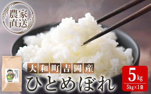 【令和8年産 新米】＜先行予約受付中！R8年9月下旬から順次発送予定＞お米農家直送！ひとめぼれ 5kg お米 おこめ 米 コメ 白米 ご飯 ごはん おにぎり 宮城米 新米 お弁当 【お米農家ろくすみファーム】 ta523