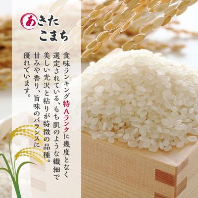 ふるさと納税 能代市 先行予約 新米 定期便6ヶ月 あきたこまち 20kg 計120kg [No.5335-1581] |  | 01