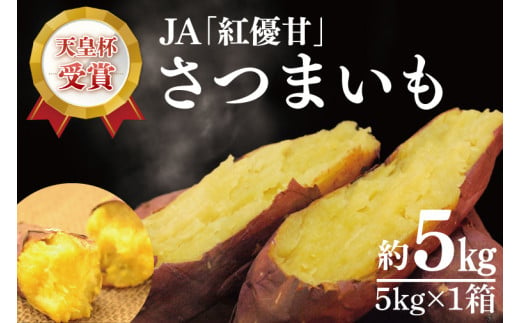 【行方かんしょ】『天皇杯受賞』JA「紅優甘」さつまいも約5kg(AE-96)