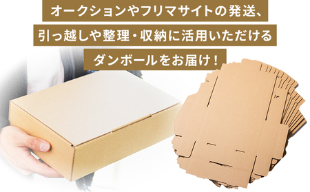 テープレスケース ６０サイズ 40枚 - 国産 厚さ3mm 段ボール ダンボール 荷物 発送 引っ越し 便利 収納 整理 フリマサイト オークション 通販 配送 梱包 郵便 規定サイズ タケナカダンボ
