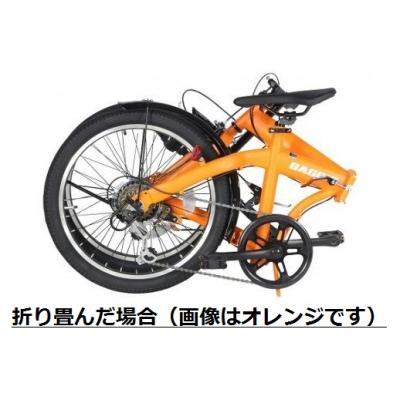 ふるさと納税 春日井市 BAGGIO　防災対応20型6スピードノンパンク折りたたみ自転車　色:オレンジ　自転車 サイクリング |  | 02