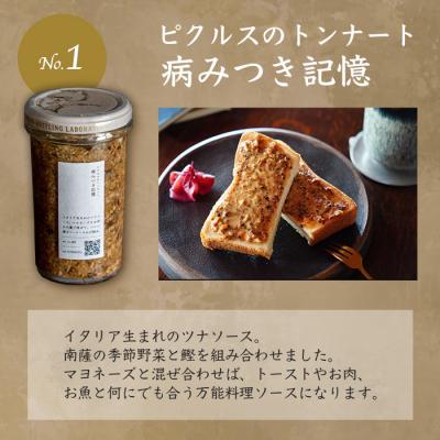 ふるさと納税 枕崎市 枕崎産鰹節使用 トンナート・ピクルス・スパイスカレーのもと セット〜浮きたつ香り〜  A6-92 |  | 01