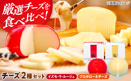 2種のチーズを食べ比べ！チーズ2個セット（プロボローネチーズ・ゴーダチーズ）チーズ チーズ チーズ チーズ チーズ 島根県雲南市/木次乳業有限会社 [AIBH009]