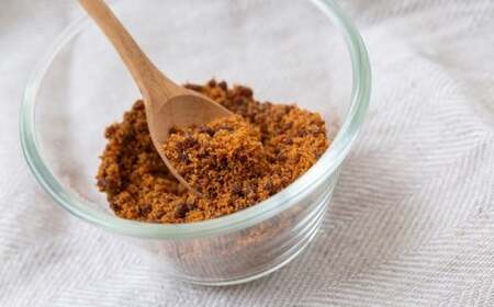 アグリファームさいとう 天然黒砂糖 （つぶタイプと粉タイプ） のセット さとうきび 黒砂糖 うきは市