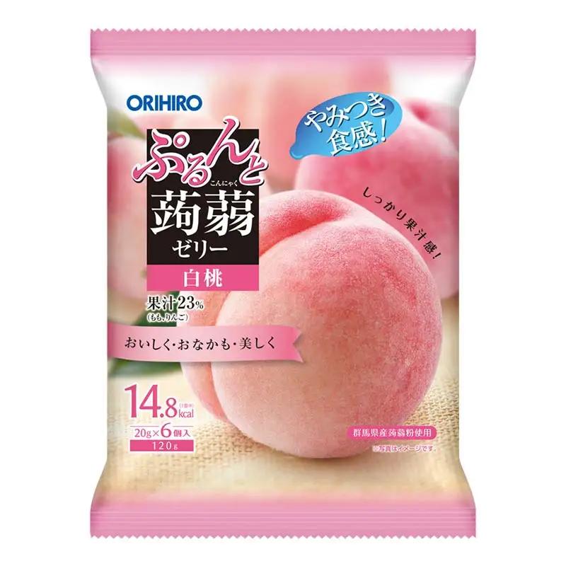 《3ヶ月定期便》 オリヒロ ぷるんと蒟蒻ゼリーパウチ3種セット（グレープ・白桃・シャインマスカット）計24袋×3回 定期便 3ヶ月 連続 こんにゃく ゼリー 詰合せ セット 食べ比べ 蒟蒻 コンニャク