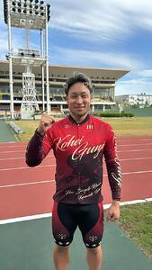 郡司浩平選手オリジナルサイクルジャージ（上下セット）Mサイズ