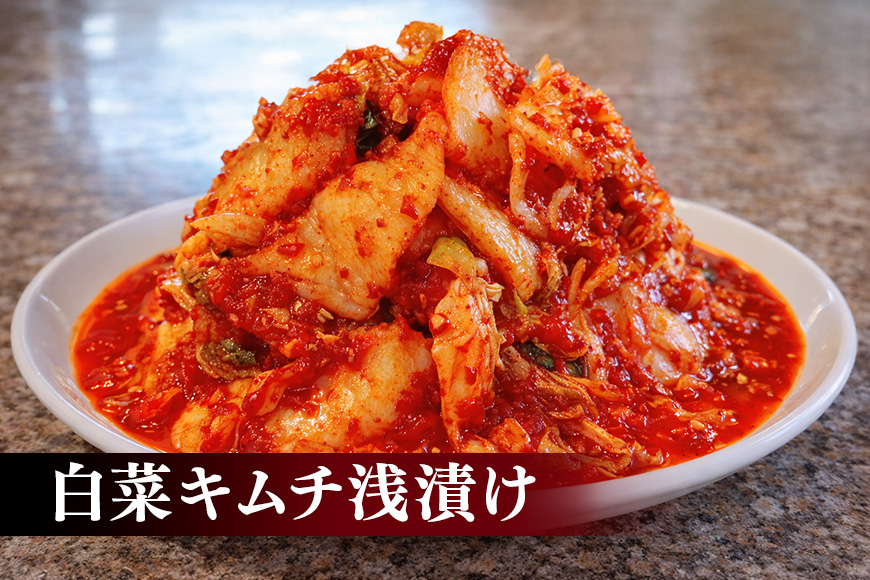 40年愛される旨辛絶品！手作りプレミアム・キムチセット2.8kg C