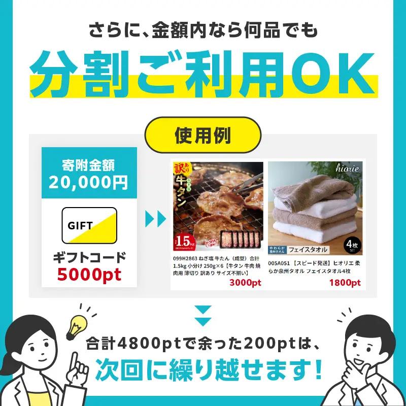 【有効期限なし】 あとから選べる さのちょくカタログ（寄附1,000円コース）