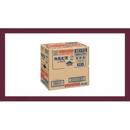 「カルピス(R) Lパック」 紙容器 1000ml×6本_飲料・ドリンク  ジュース _【1487354】