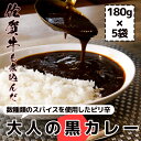 【ふるさと納税】佐賀牛大人の黒カレー　5P（FK035）