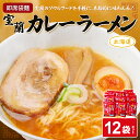 【ふるさと納税】即席袋麺「室蘭カレーラーメン」12袋セット ふるさと納税 人気 おすすめ ランキング 室蘭 カレー ラーメン 麺 インスタント 醤油 味噌 乾麺 生麺 レトルト 食品 加工食品 セット 大容量 詰合せ ギフト プレゼント 自宅用 北海道 室蘭市 送料無料 MROV008