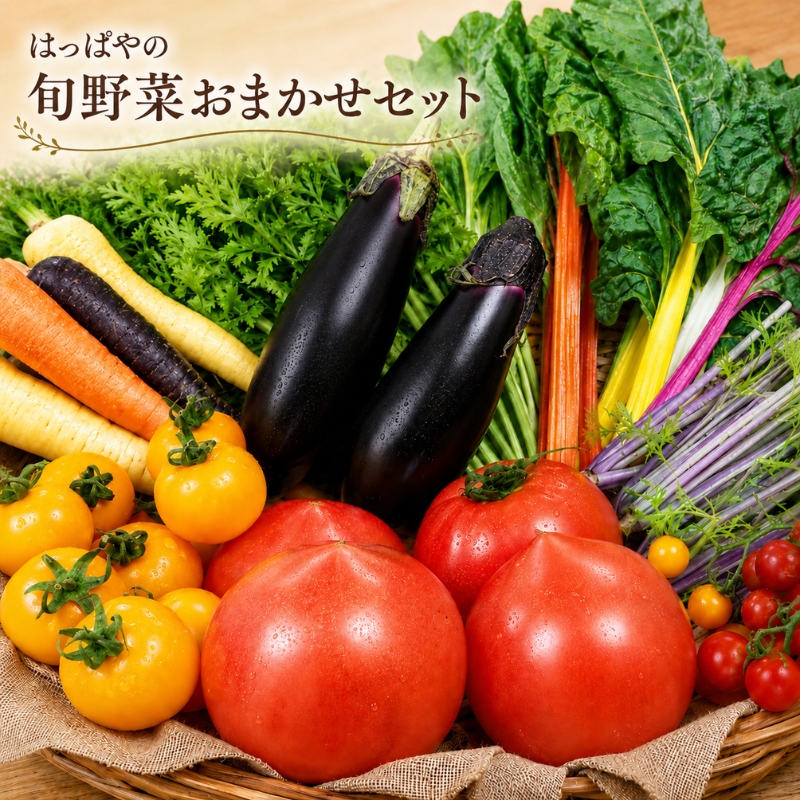 はっぱやの旬野菜おまかせセット 野菜類 詰合せ 