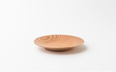 【FIL】小国杉プレート(小) SUGI PLATE SMALL　プレート 小 皿 割れない 木製 食器 ウッドプレート 浅い 丸 円形 杉 小国杉 受注生産 おしゃれ ギフト 贈答用 Foreque 熊本 阿蘇 南小国町 送料無料