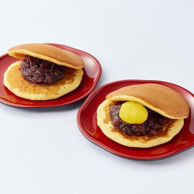 ふるさと納税 茨木市 みかさと栗みかさ(バター入りの皮)の2種詰合せセット　10ヶ入り　別名『どらやき』もちもちが自慢! |  | 01