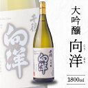 【ふるさと納税】酒 大吟醸 向洋 1800ml フルーティー 華やかな香り すっきり 淡麗 アルコール 千徳酒造 創業明治36年 創業100年以上 贈り物 ギフト 記念日 宮崎県 延岡市 お取り寄せ 飲料 送料無料