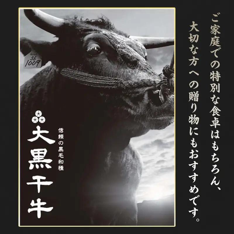 黒毛和牛 大黒千牛 サーロインステーキ 黒毛和牛【500g(約250g×2)】【冷凍】