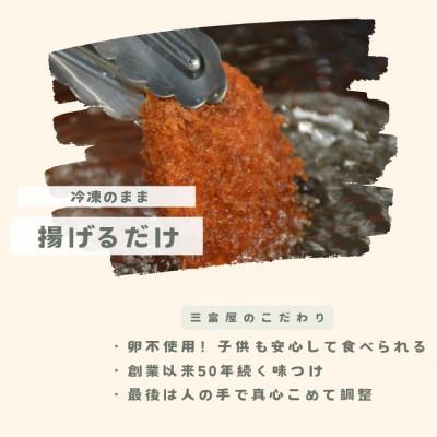 ふるさと納税 横須賀市 三富屋のメンチカツ 10個 約900g 冷凍 三富屋商事 |  | 01
