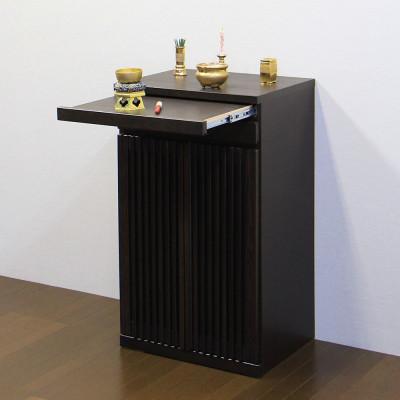 ふるさと納税 大川市 仏壇下台 大川家具 完成品 60cm AKBU-02-60H BR