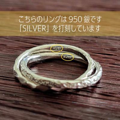 ふるさと納税 藤沢市 シルバー 2連リング P3〜30号 マイナスサイズ対応 ご希望のリングサイズで制作 |  | 02