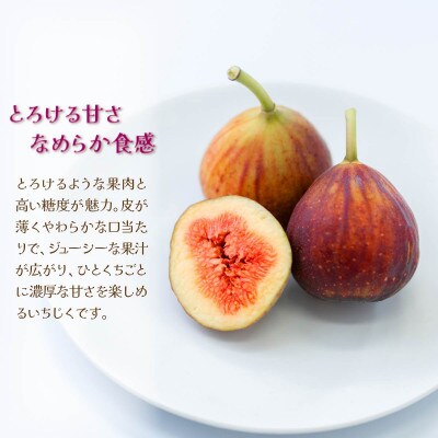 【先行受付】いちじく「とよみつひめ」約300g×4パック福岡限定!ブランド(宇美町)【配送不可地域：離島・北海道・沖縄県・東北】