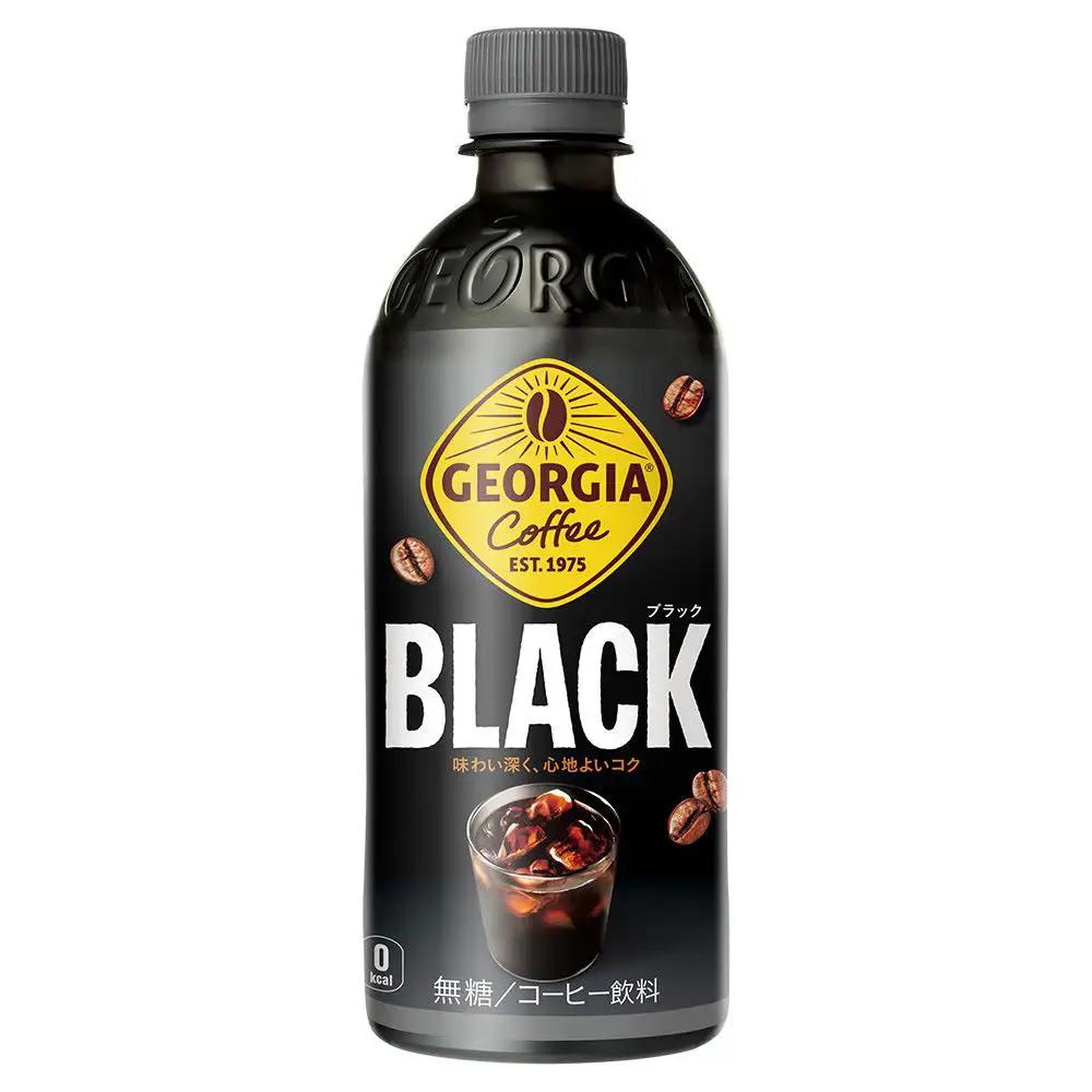 【5か月連続お届け】ジョージア ブラック　500ml PET×24本　【04301-0608】