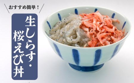 しらす 桜エビ 4種 500g 釜揚げ 生 セット 桜エビ