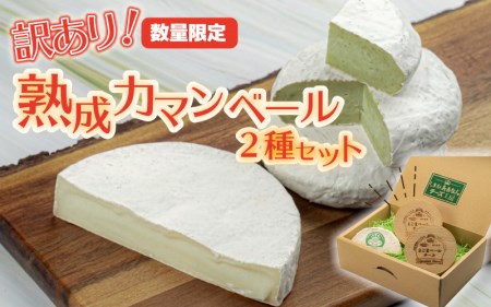 【訳あり】熟成カマンベール2種セット
