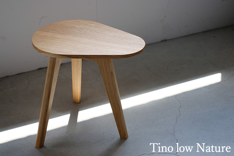 〈選べる〉coffee table Tino Low（コーヒーテーブル　ティノ　ロー） Nature (ナチュール) / Cheri (チェリ) 　※北海道・沖縄・離島への配送不可 ｜ 木製 ミニ テ