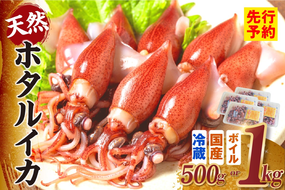 
                  《先行予約》 【選べる内容量 500g・1kg】ボイル ホタルイカ 小分け 1パック250g 酢味噌付 冷蔵 【令和9年3月以降発送予定】 国産 ほたるいか いか イカ 烏賊 しゃぶしゃぶ 便利 おかず 兵庫県 香美町 香住 モリタ食品 10-P-1314
                