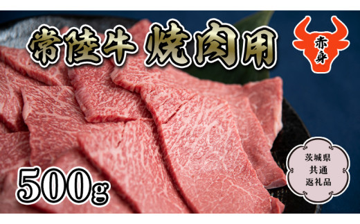 
【常陸牛】赤身 焼肉用500g （茨城県共通返礼品） 国産牛 和牛 お肉 焼肉 焼肉用 バーベキュー BBQ A4ランク A5ランク ブランド牛 [CD006sa]
