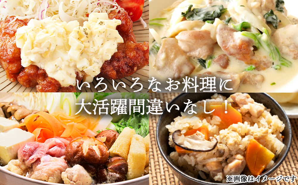 鶏肉 鶏 若鶏 もも肉 2kg×2 合計4kg 冷凍 モモ 国産 鳥 肉 宮崎県産 唐揚げ チキン南蛮 親子丼 照り焼き 水炊き 甘辛煮 簡単調理 真空包装 真空パック 便利 ストック すっきり お弁