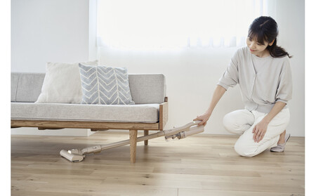 充電式サイクロンスティッククリーナー SCD-124P-HC グレージュ