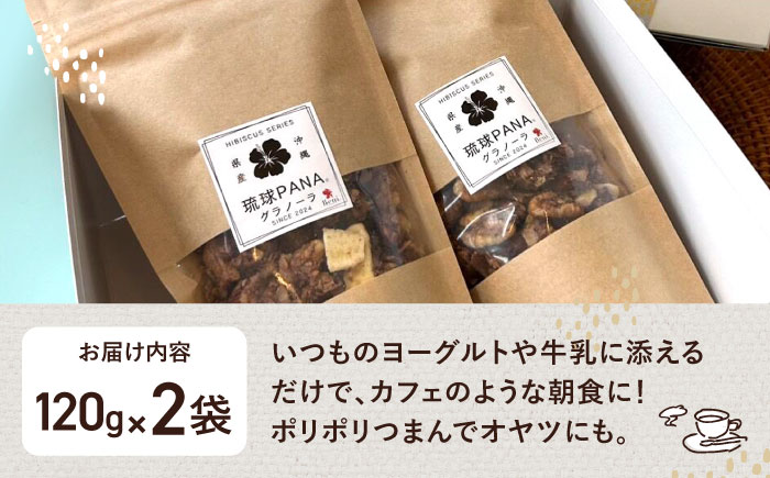 琉球PANA(R)米粉グラノーラ 2個 スイーツ セット ギフト お菓子 グルテンフリー 沖縄市 10000円 / GLUCKS [BCDY002] 常温 ストック