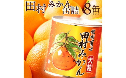 
AY6004n_田村みかん 缶詰 8缶セット
