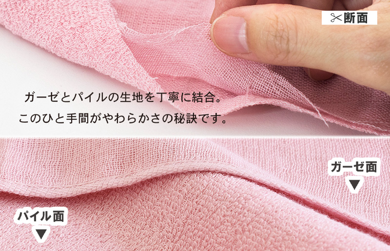 【スピード発送】カラーガーゼ フェイスタオル ライトグレー 7枚セット【フェイスタオル 泉州タオル 吸水 普段使い シンプル 日用品 たおる】 G5325