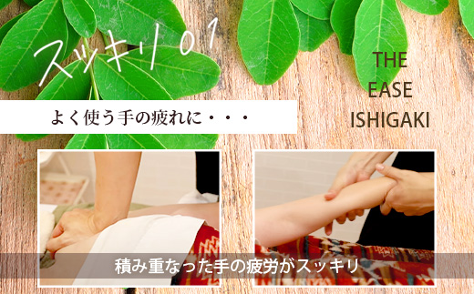 石垣島　万能モリンガオイルマッサージ120分（１名様） TE-3-1