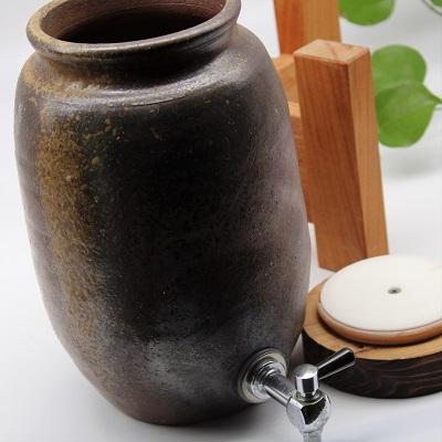 ふるさと納税 備前市 備前焼サーバー3L・台付き(登り窯) |  | 02